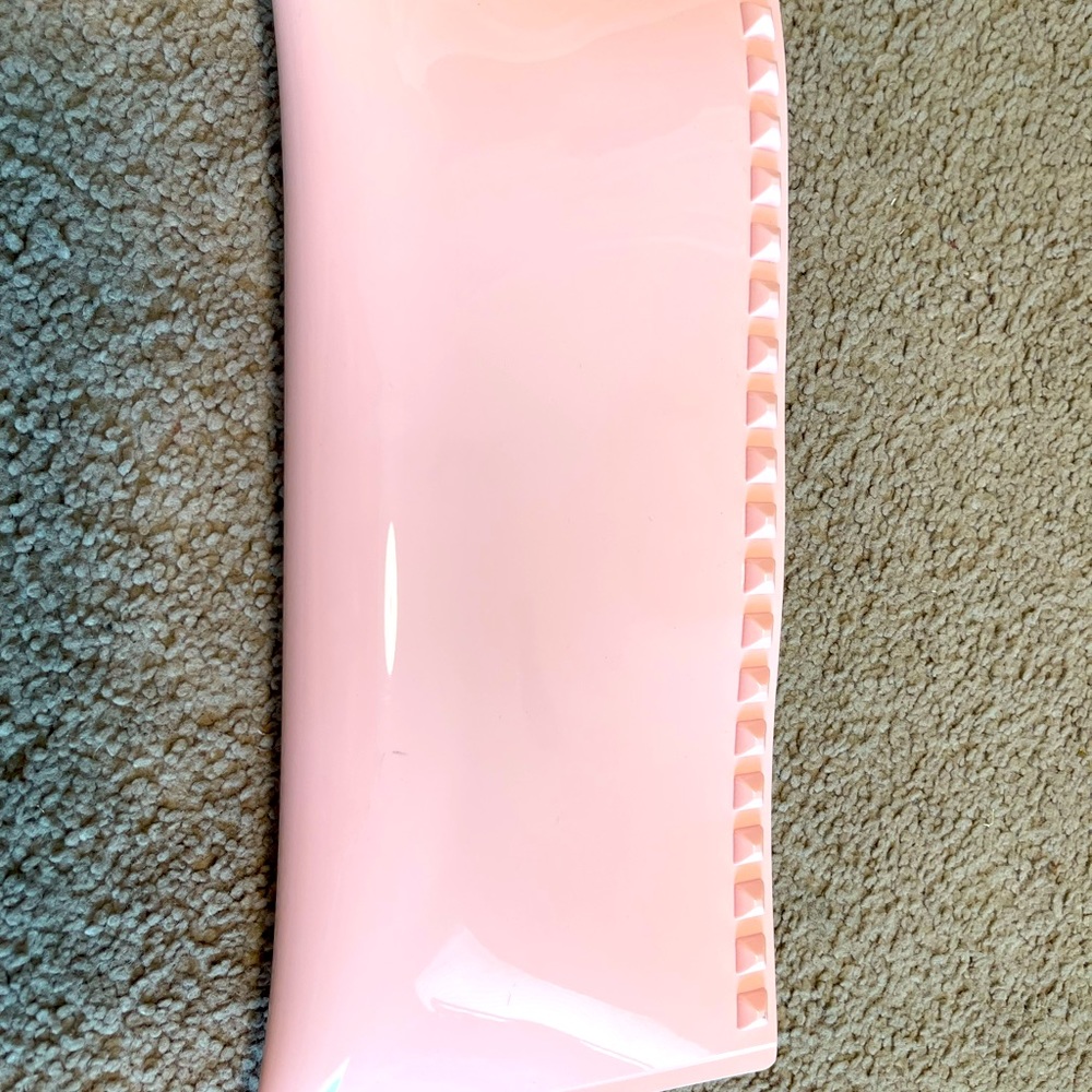 Carmen Sol brand Iight pink ,clutch bag